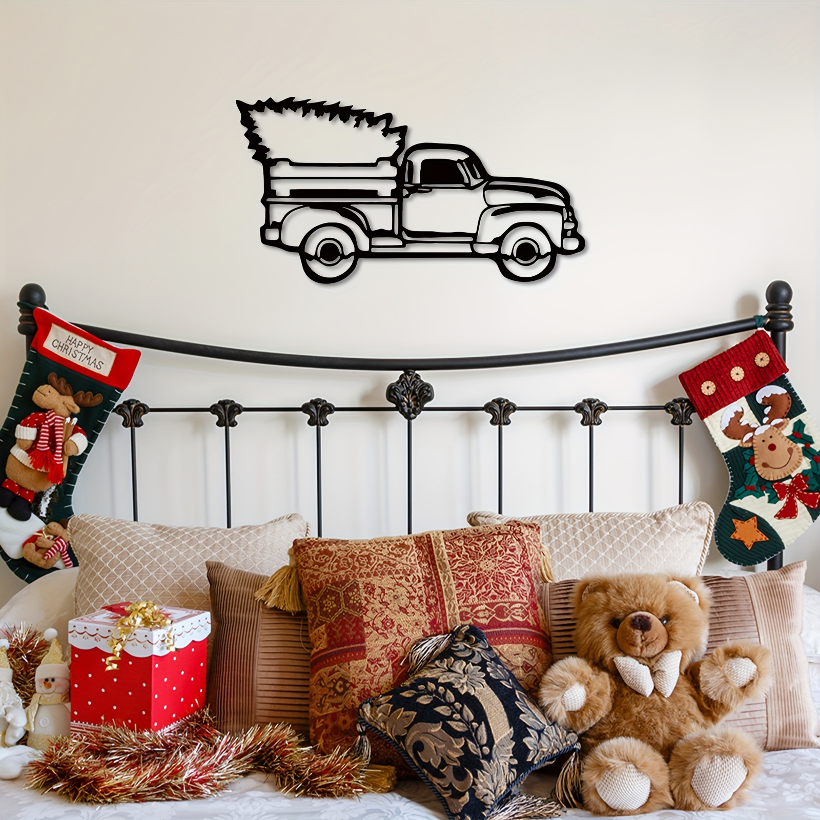 Christmas Pillows, Christmas Bedroom & Bath Decor