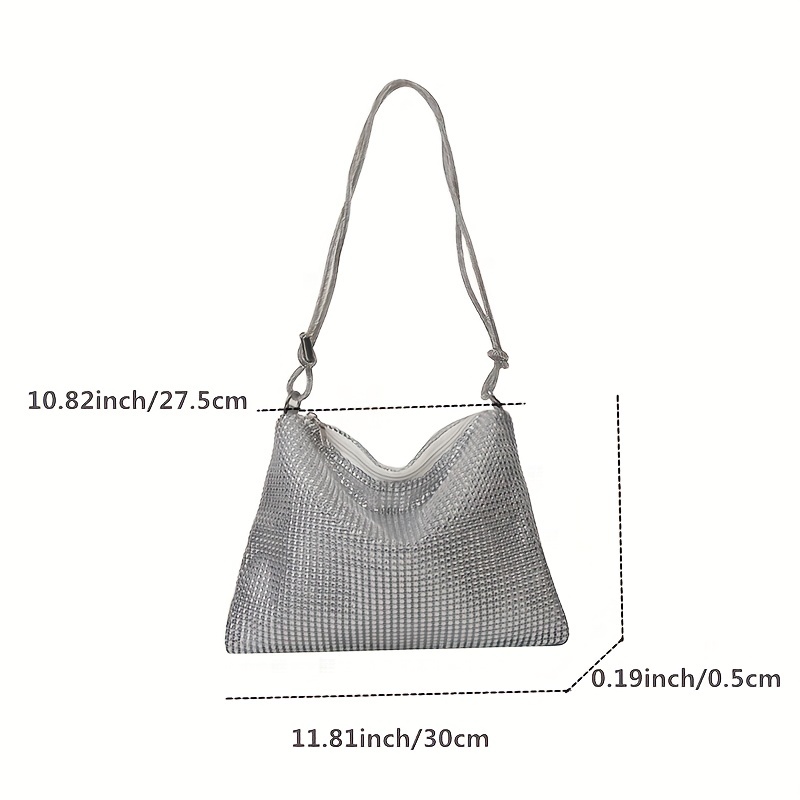 Rhinestone Shoulder Bag Evening Handbag Wedding Party Purse
