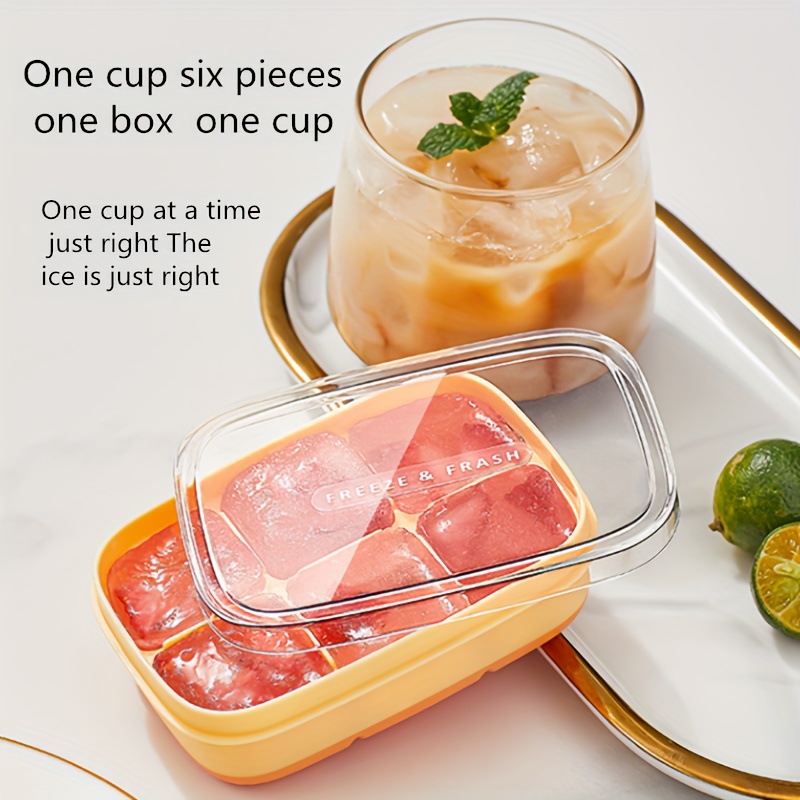 New Rhombic Ice Cube Mold Food Grade Ice Mold Ice Maker Diy Household  Refrigerator Running Ice Ball Ice Box - Temu