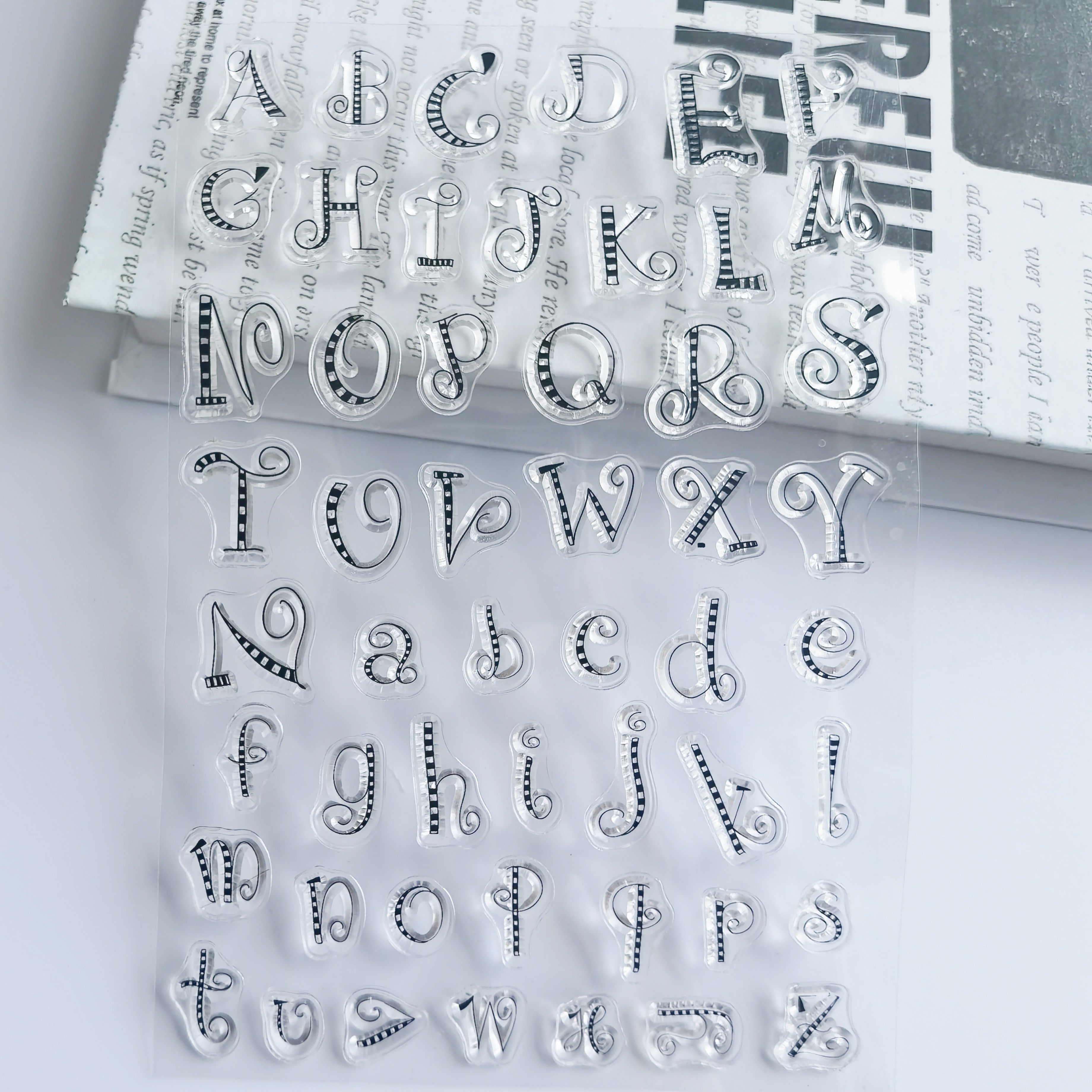 Alphabet Number Letter Stamp Embosser Mold Sealing Diy - Temu