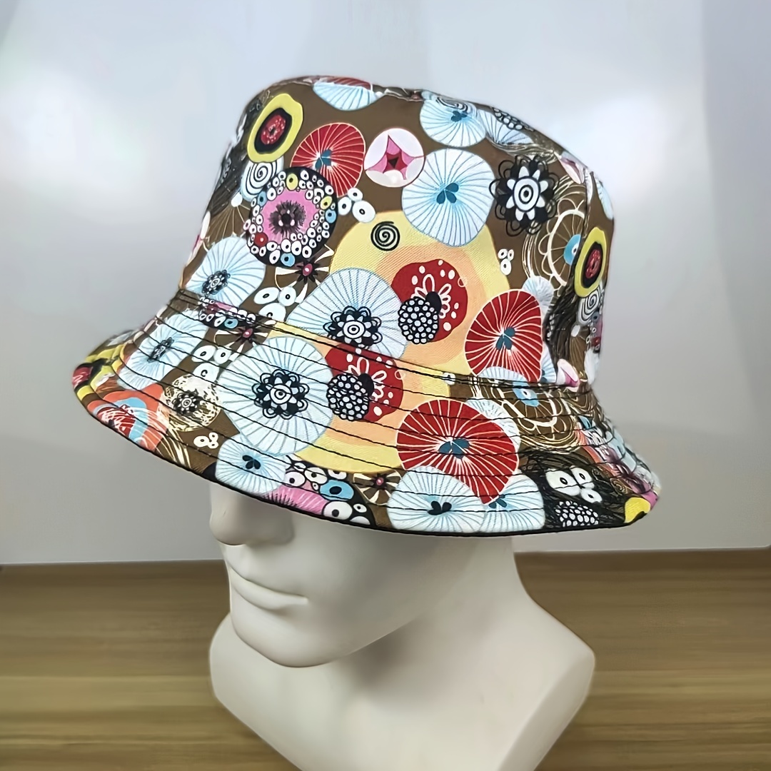 世界限定50】LOTUS BUDS PATTERN BUCKET HAT | labiela.com