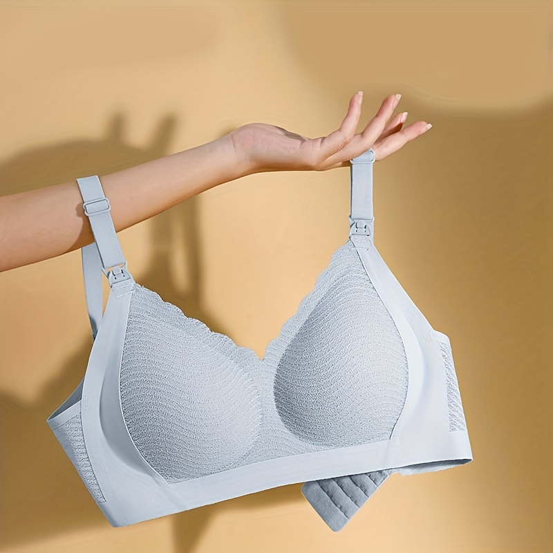 Comfy Stylish Nursing Bras Hebilla Frontal Abierta Correas Temu