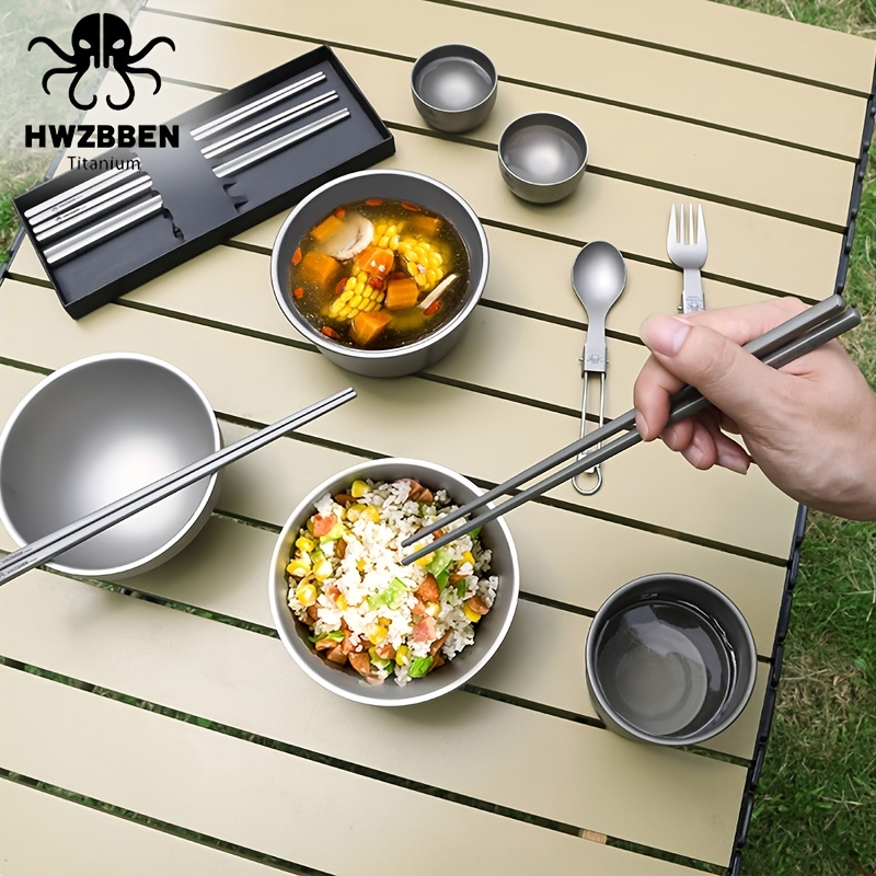 Hwzbben Pure Titanium Outdoor Kettle Lightweight And Durable - Temu