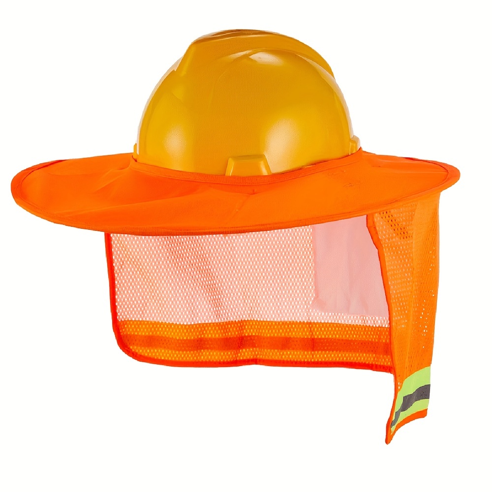 Summer Sunscreen Helmet Reflective Safety Helmet Sun Visor - Temu