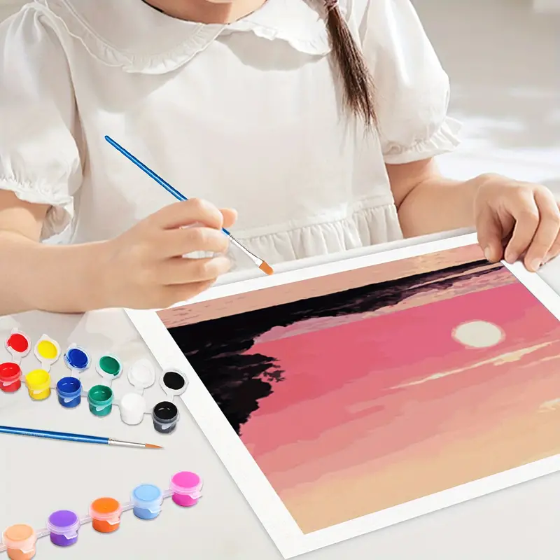 Digital Painting Kit Painting Supplies Beginner Kit Adults' - Temu