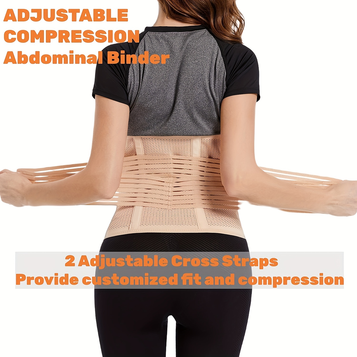 Abdominal Binder Post Surgery Postpartum Recovery Belly Band - Temu
