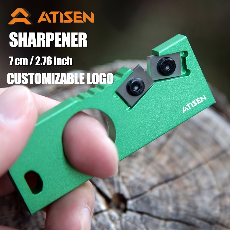 Atisen Mini Knife Sharpener: Quick Durable Portable - Temu