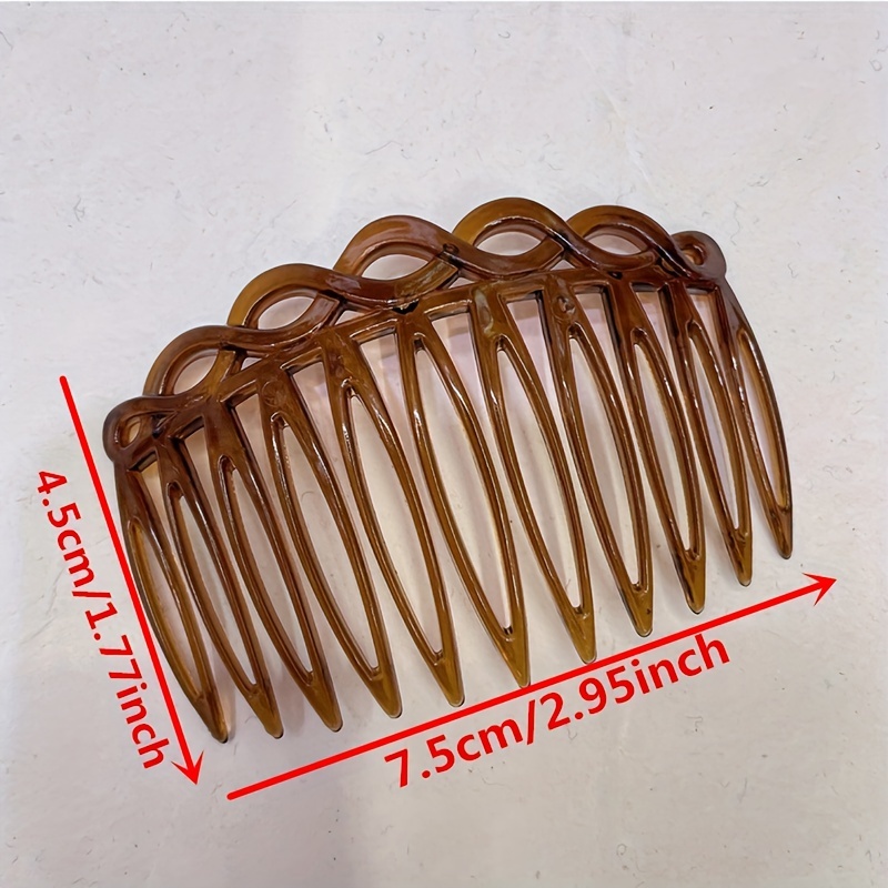 U Shaped French Hair Pin -Tortoise Shell