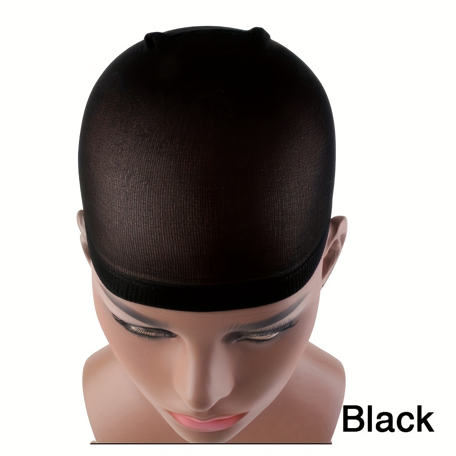 Nylon Wig Cap - Black