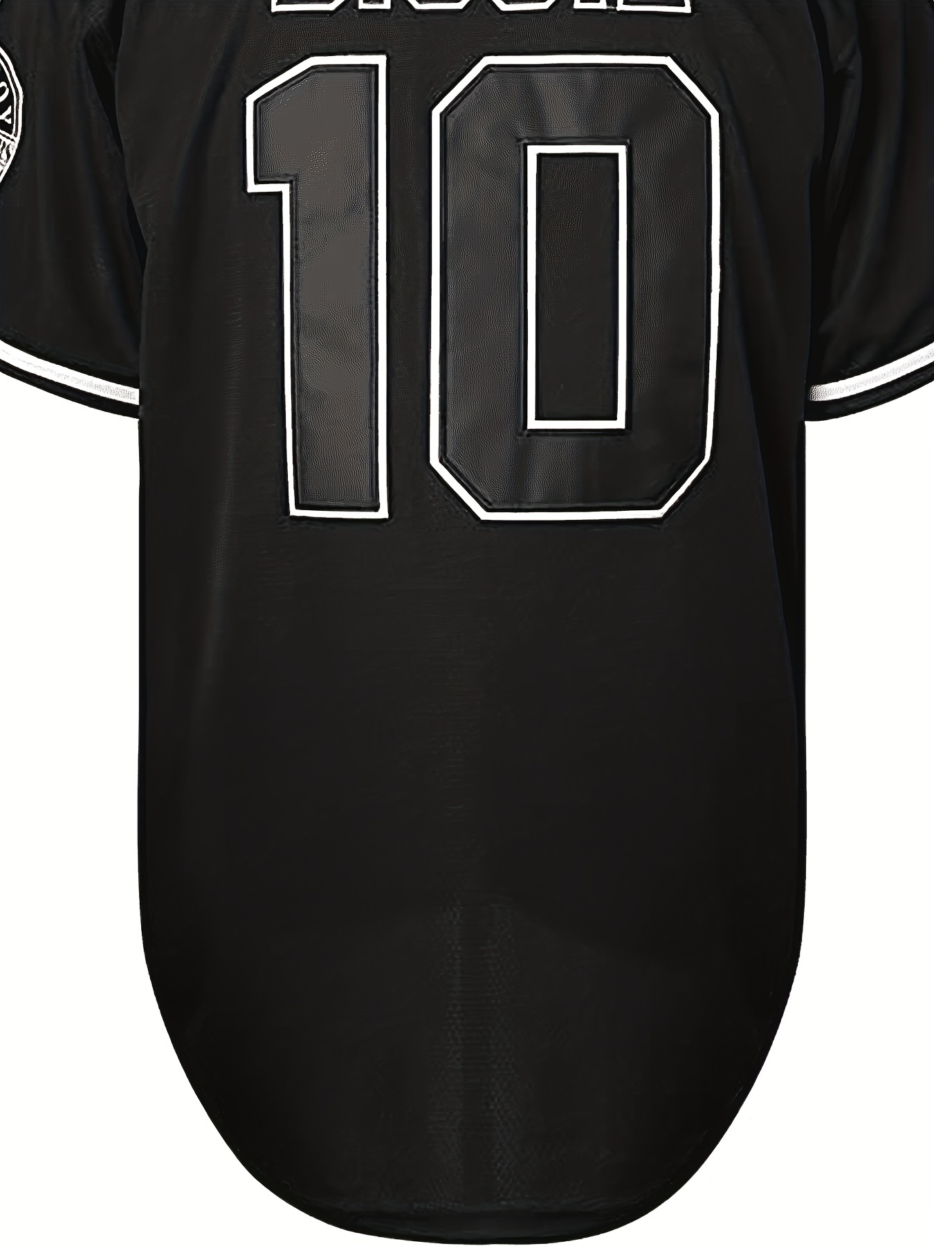 Bad Boy 10#Biggie Jersey, Retro 90s Vintage Hip Hop Movie Baseball Shirt for Men Women,Breathable, Quick Dry,Temu