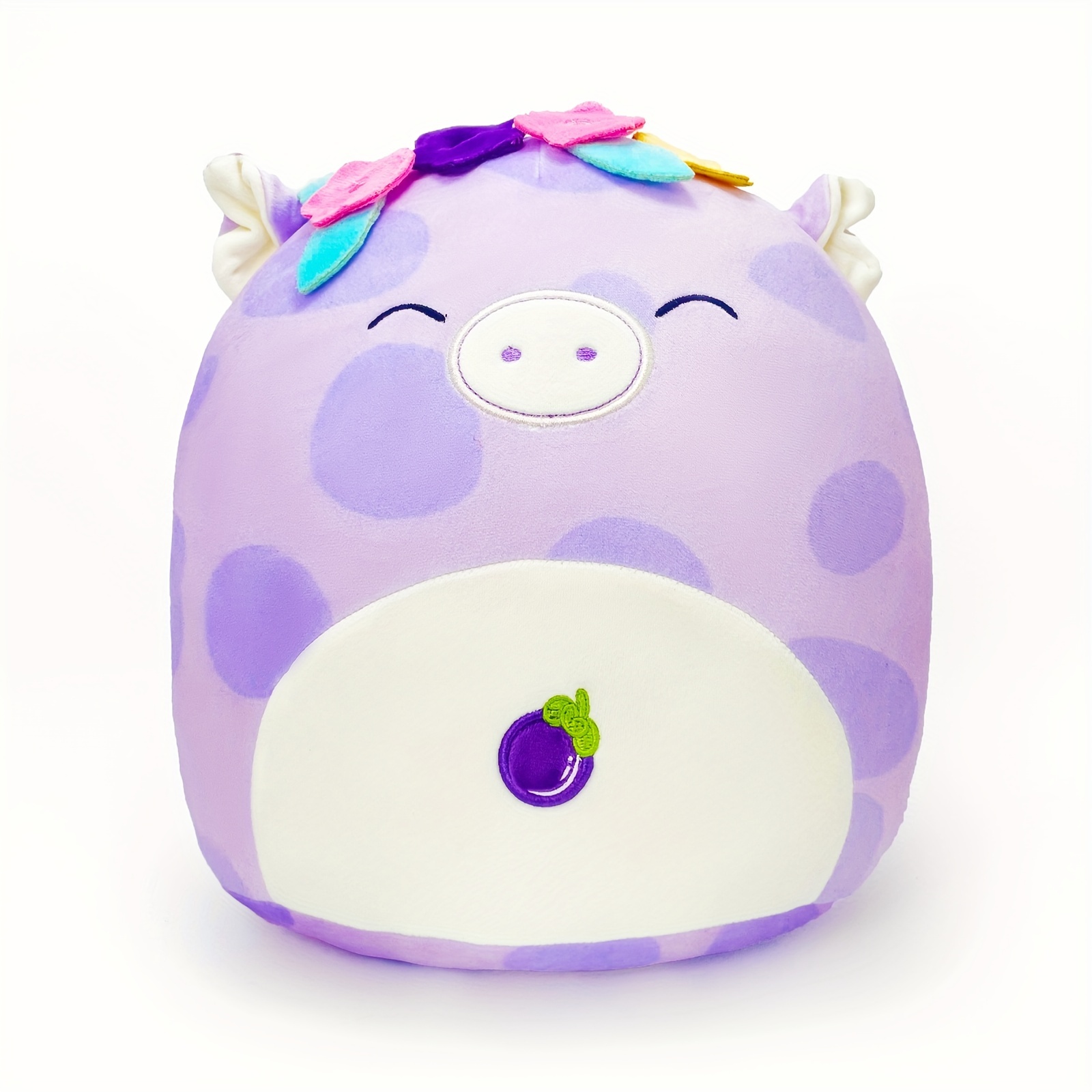 Spluhosos® 13 Rosie The Purple Pig Cow Plush Toy - Super Soft & Squishy ...