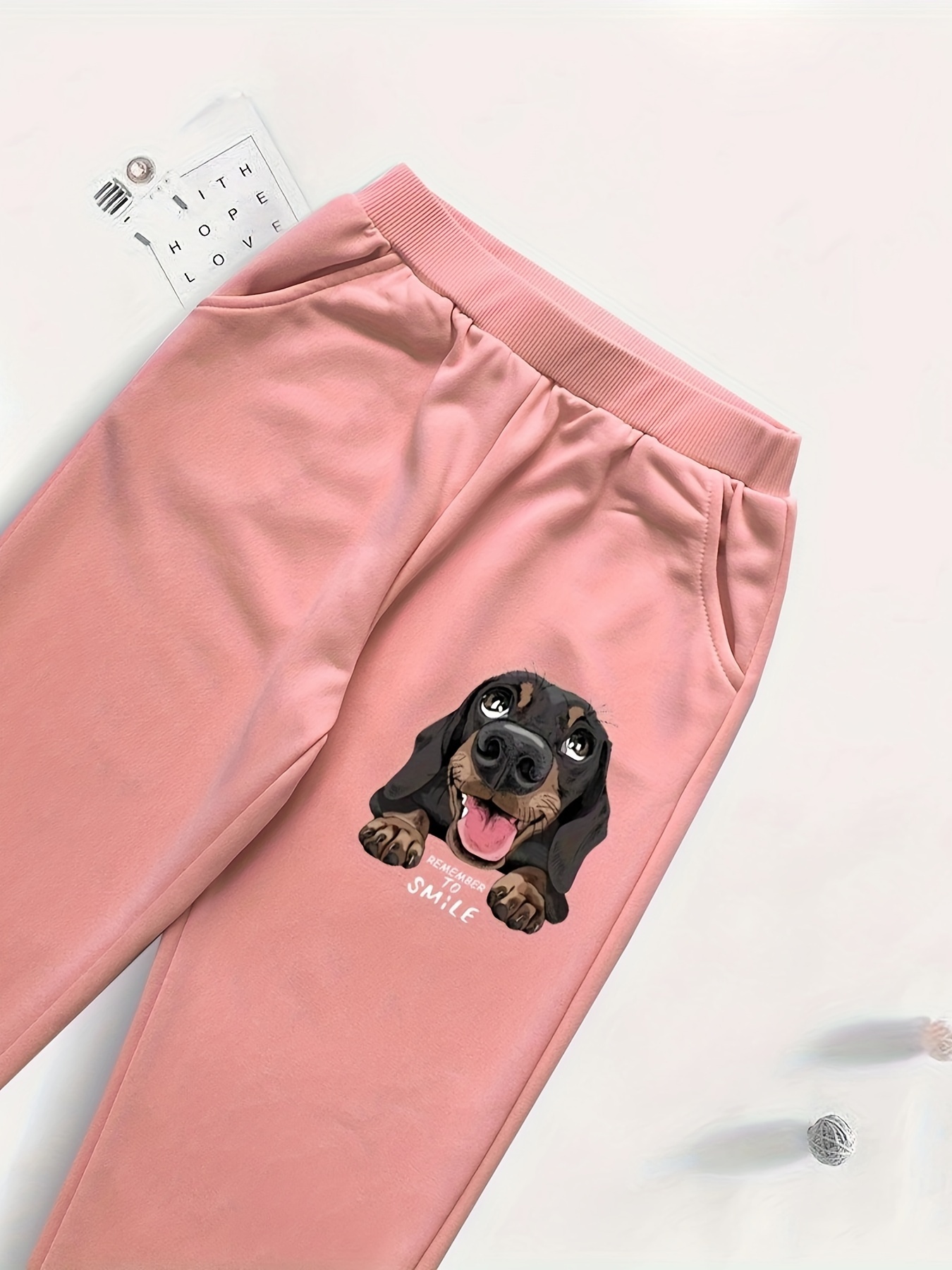 Pantalones De Chándal Con Estampado Gráfico De Perro De - Temu Chile