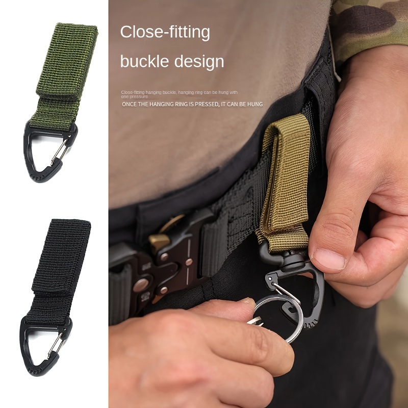 Leather Belt Clip Keychain Holder - Loop - Small - Rambling Merchant