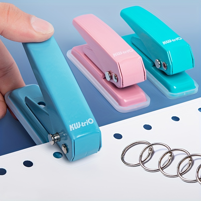 MROCO Hole Punch 1/4 Hole Puncher Single Hole Punch 1 Hole Punch, Handheld  Single Hole Puncher for Crafts and Paper, Heavy Duty Paper Punch One Hole