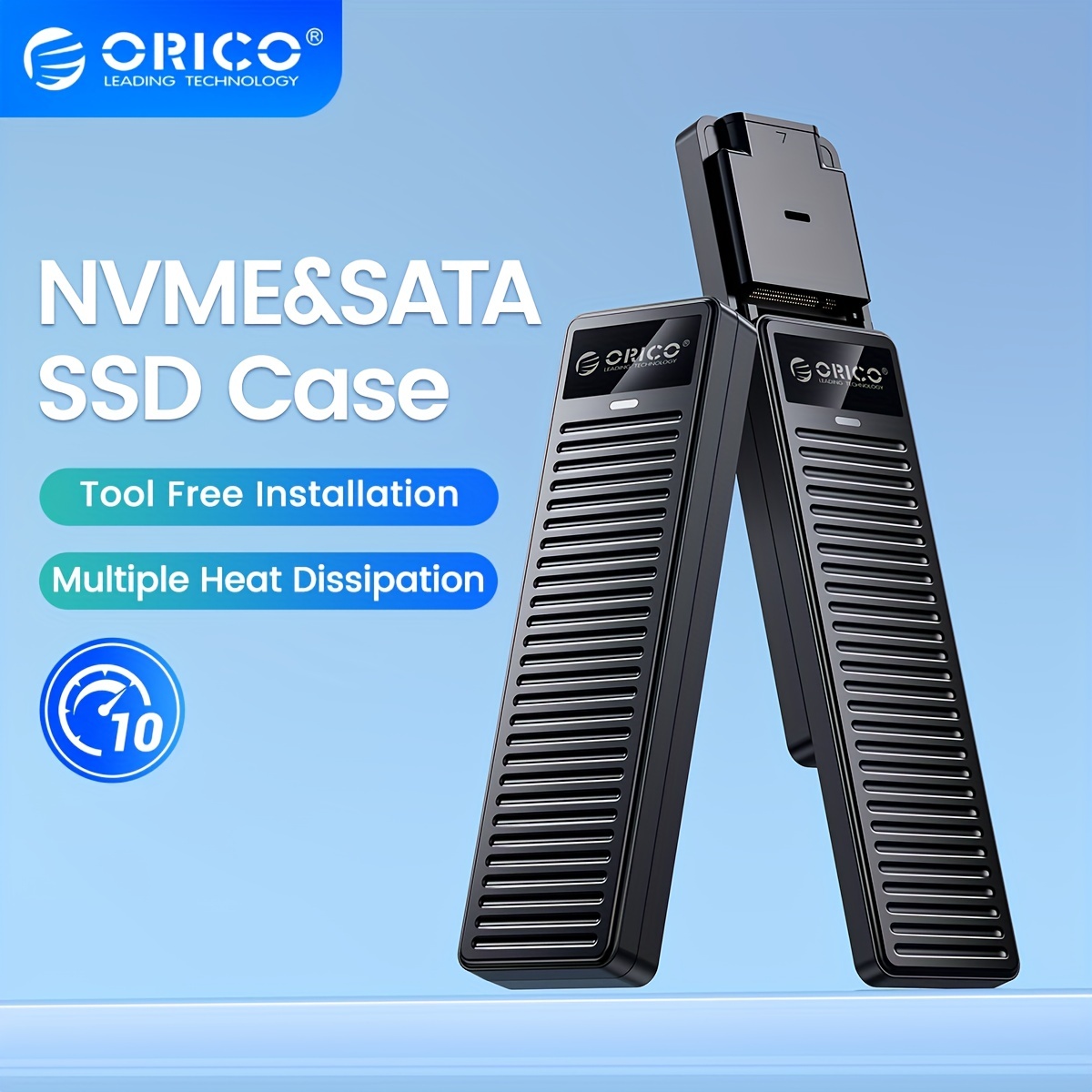 M2 NVMe SATA case, m2 NVMe SSD enclosure