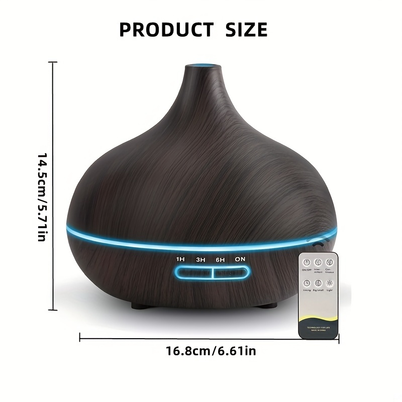 Enhance Your Space with the Ultrasonic Essential Oil Humidifier