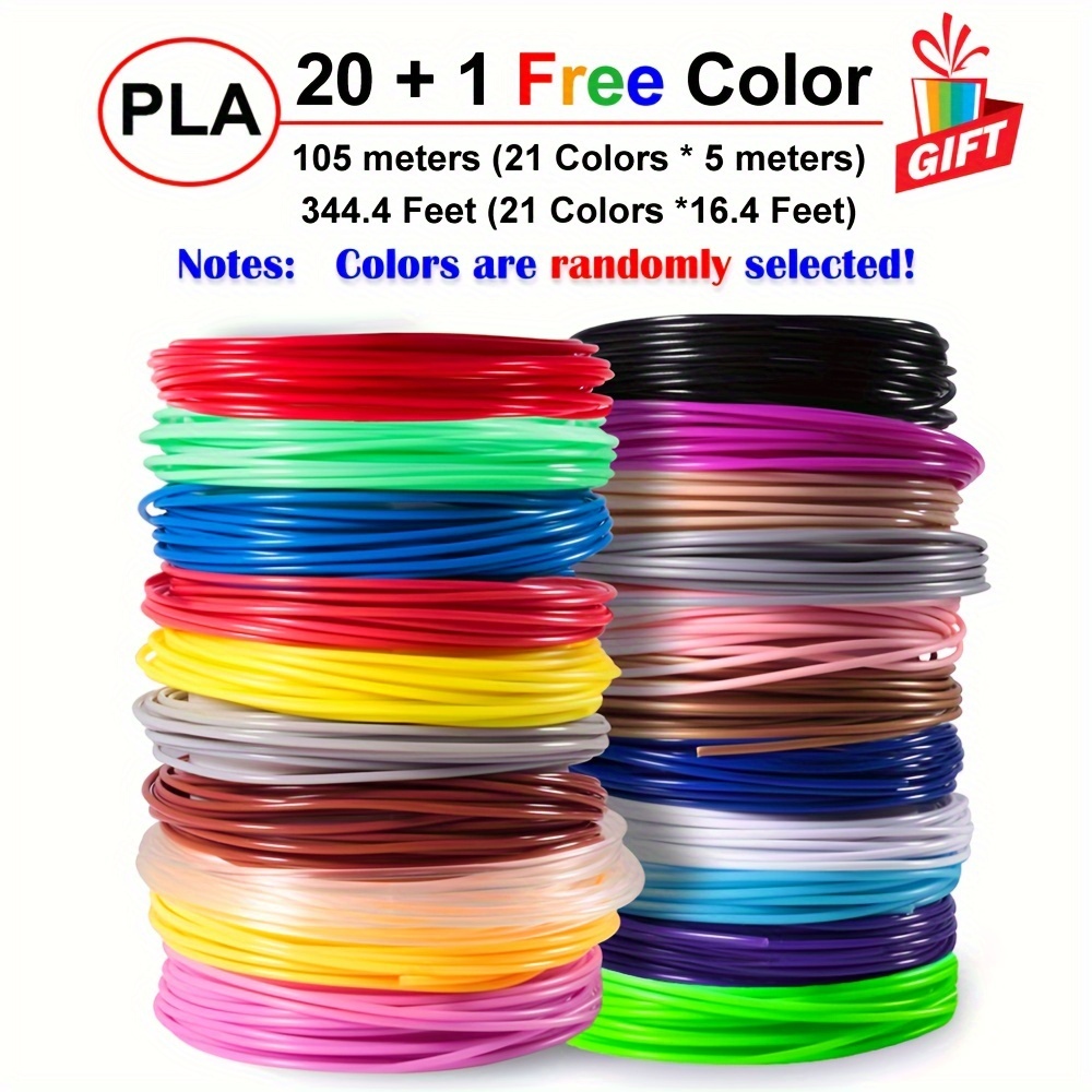 Plastic for 3D Pen 10 Meter PLA 1.75mm 3D Printer Filament