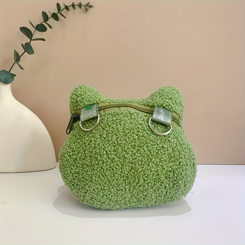 Cute Frog Plush Bag Perfect Decorated Crossbody Bag Birthday - Temu