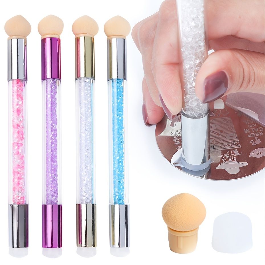 Nail Art Cleaning Brush Nail Art Brush Sponge Silicone Stamper Double Head Pen Used For Painting Acrylic Powder Nails Accessories Tool - Beauty & Personal Care - Temu Nail Art Cleaning Brush Nail Art Brush Sponge Silicone Stamper Double Head Pen Used For Painting Acrylic Powder Nails Accessories Tool - Beauty & Personal Care - Temu