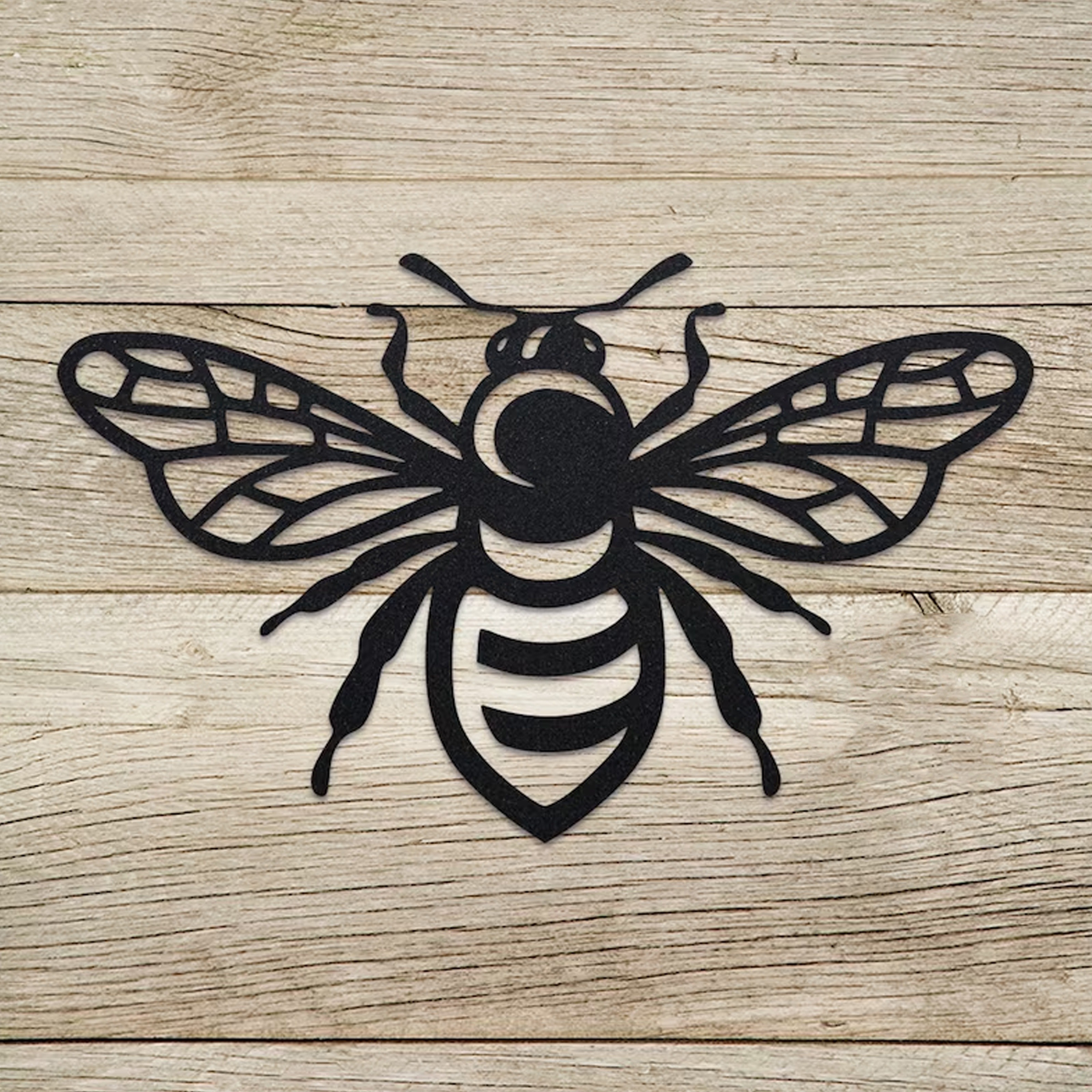 1pc Metal Bee Art Wall Decoration Metal Wasp Wall Decoration 3d