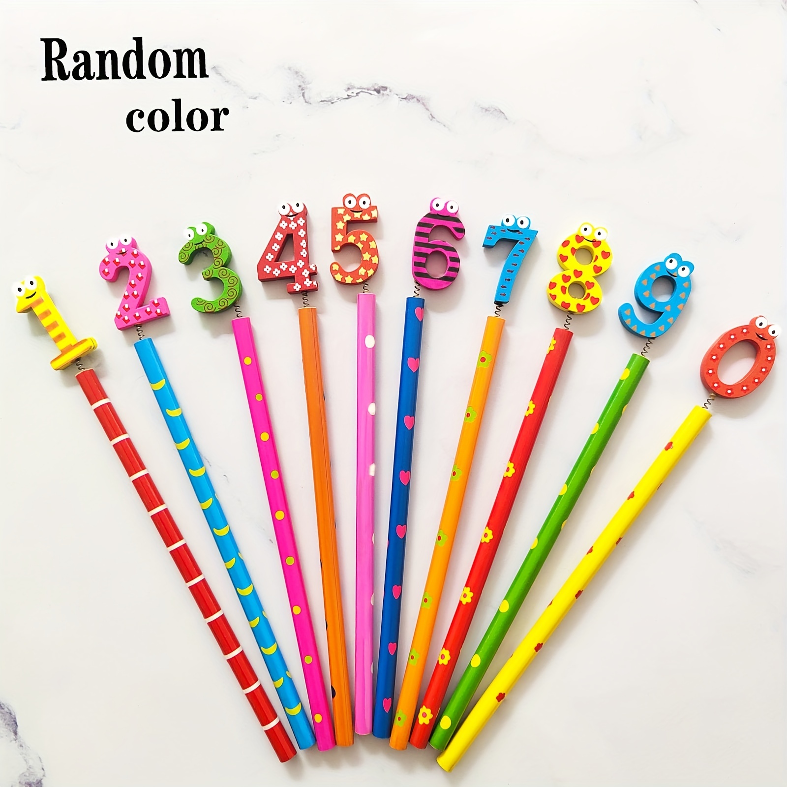 8pcs Mixed Color Pencil , Creative Multi-purpose Detachable Pencil, Funny  Students Pencils, Removable, Pencils For Students 8-12 Years Old, Gifts For