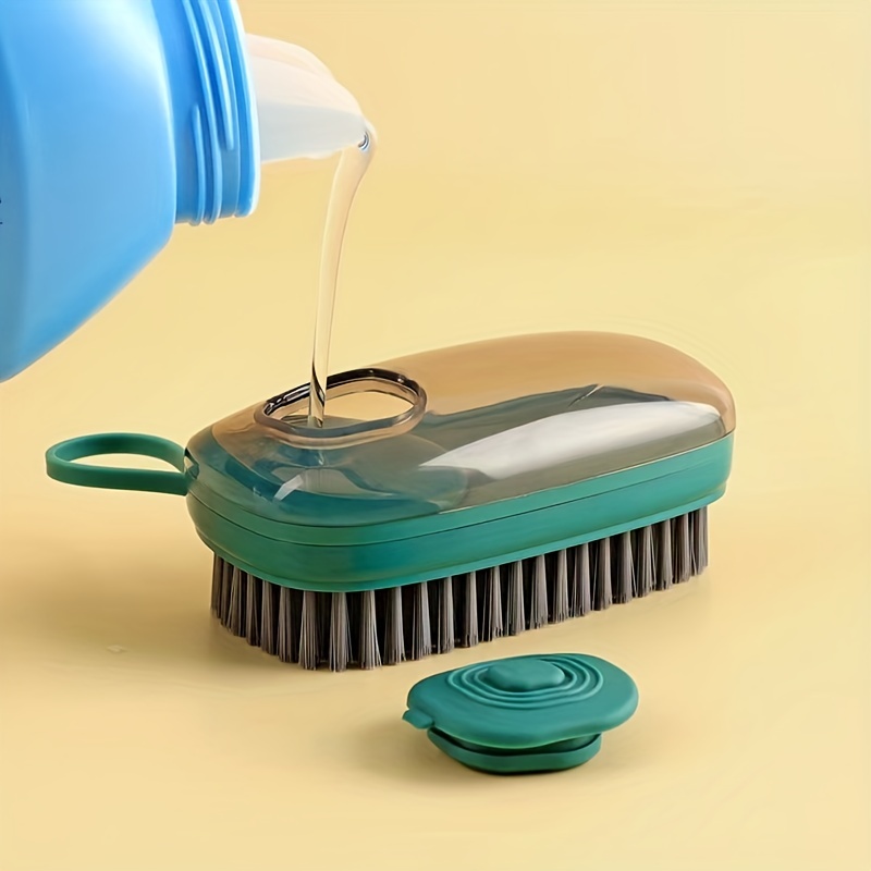 Multifunctional Pressure Liquid Cleaning Brush Manual Soft - Temu