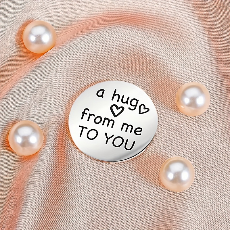 Inspirational Pocket Hug Token Gift, Long Distance Relationship