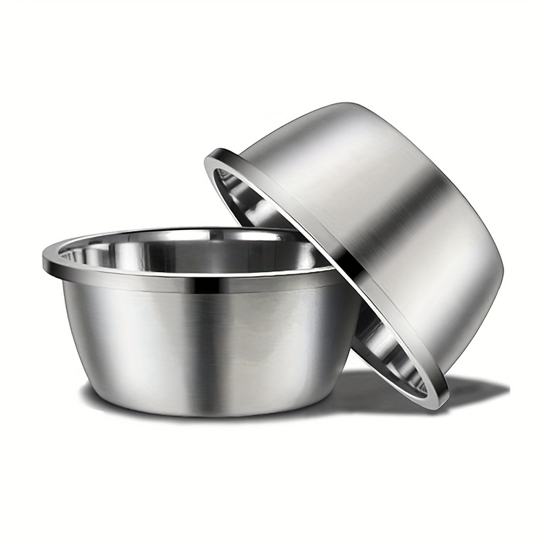 

Stainless Steel Dog Food Bowl, Large Capacity And Durable Dog Water Bowl, Dog Food Bowl And Drinking Basin, Heavy Duty Bpa Free For Extra Large Dogs