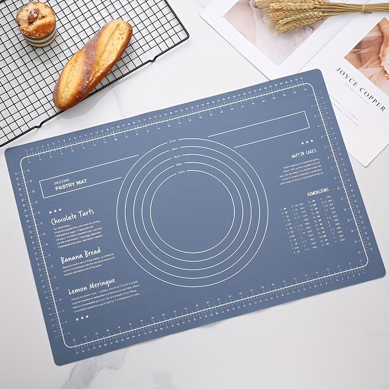 Non-stick pastry mat with measures, 24 x 16