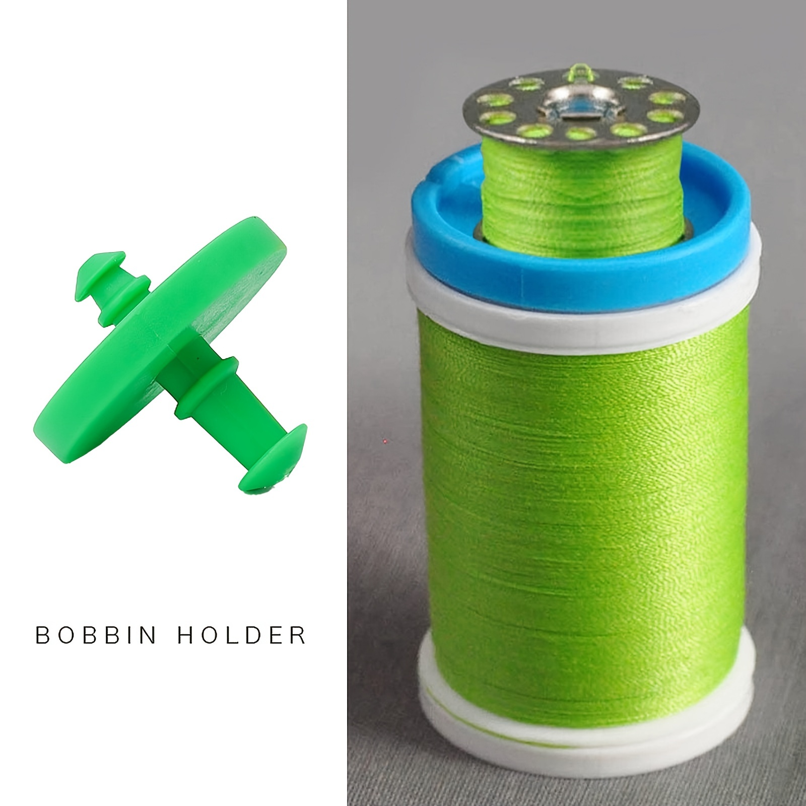 10/20/30Pcs Plastic Bobbin Thread Holders Sewing Thread Clip Spool Storage  Holder Thread Spool Organizer