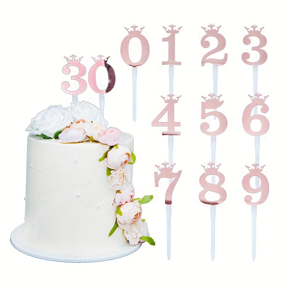 Number 8 Birthday Cake Topper Table Numbers Centrepiece - Etsy