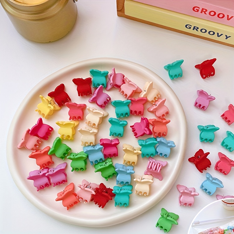 50pcs Mini Hair Claw Clips For Baby And Girl