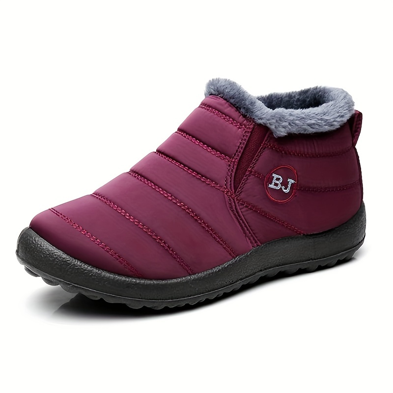 Women's Winter Ankle Boots, Cozy Artificial-Lined Interior