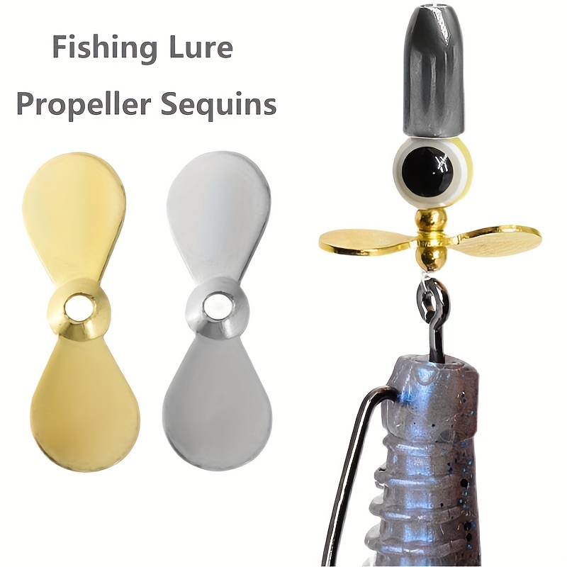 Premium Fishing Lure Propeller Sequins Diy Fishing - Temu