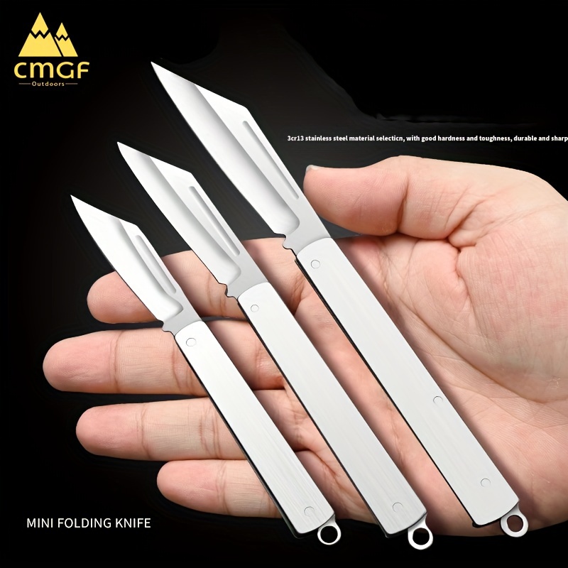 Mini Folding Pocket Knife, Stainless Steel Fruit Knife