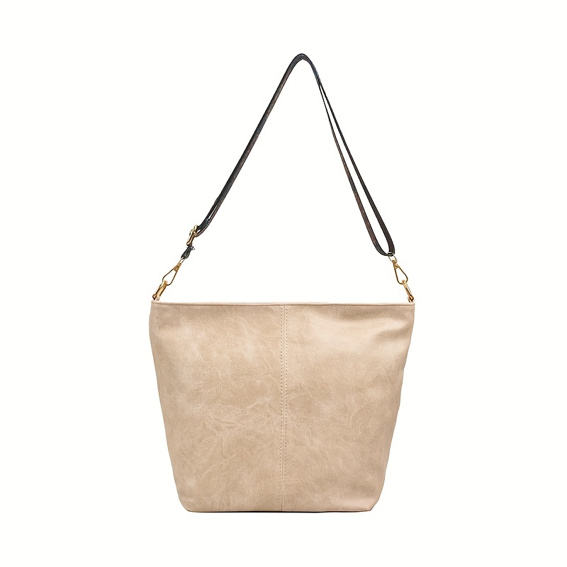 Taupe Crossbody Bag Strap Cotton / Calfskin Leather Adjustable Strap R –  Timeless Vintage Company