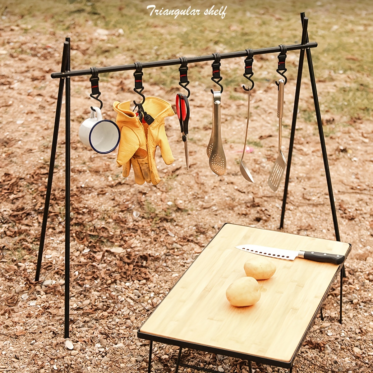 Camping clothes drying rack hot sale