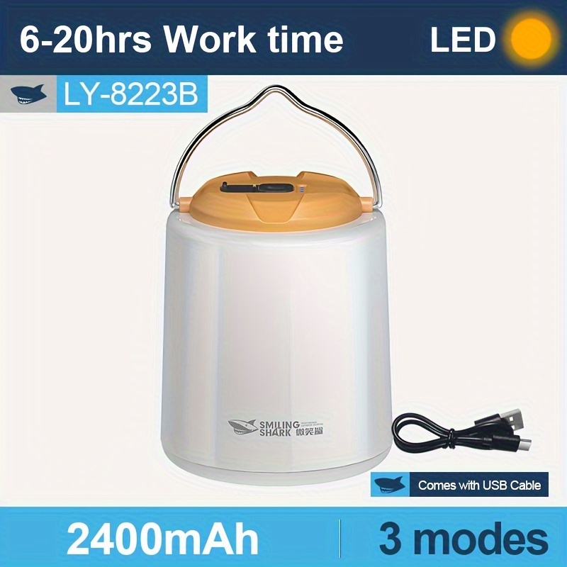 Led Camping Lantern Battery Powered Led Tent Light 3 Light - Temu