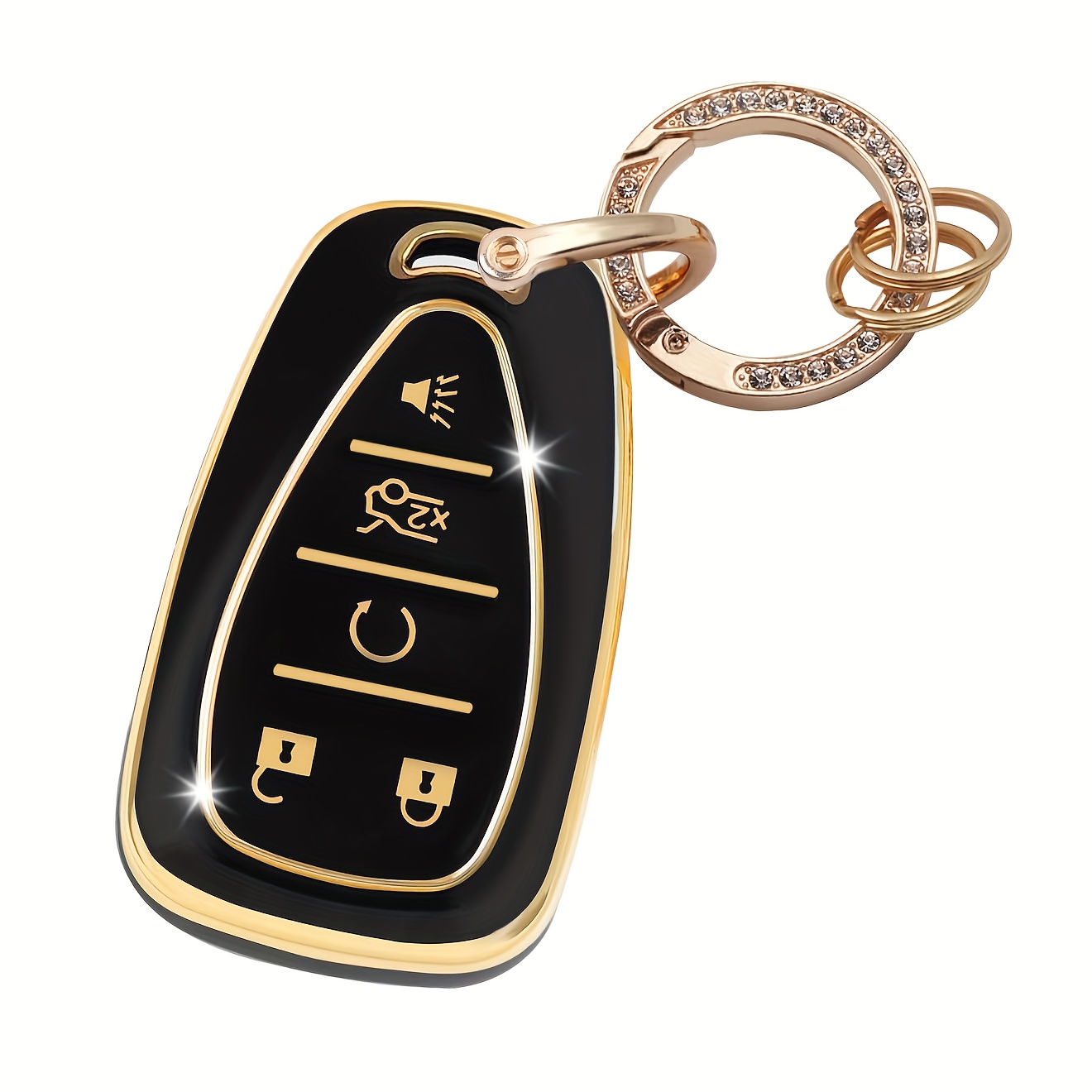 All that glitters 150, gold Louis Vuitton keychain, png