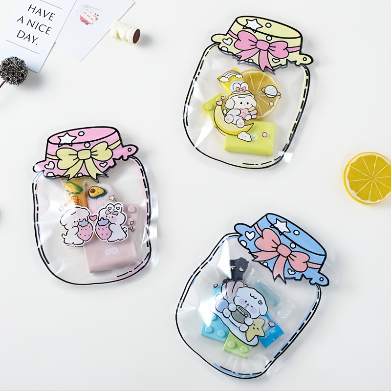 100pcs Small Plastic Bags, Mini Ziplock Bags, Mini Bags, Thick,  Transparent, Dense (Double Sided), 4.7in*3.1in/12cm*8cm, Jewelry Bags, Pill  Bags, Food