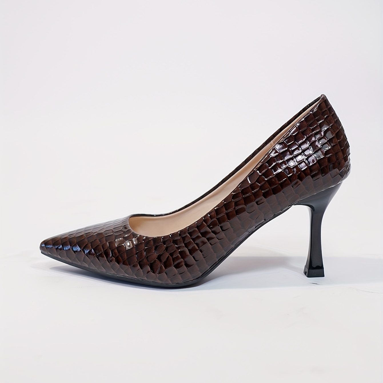 Crocodile on sale skin heels