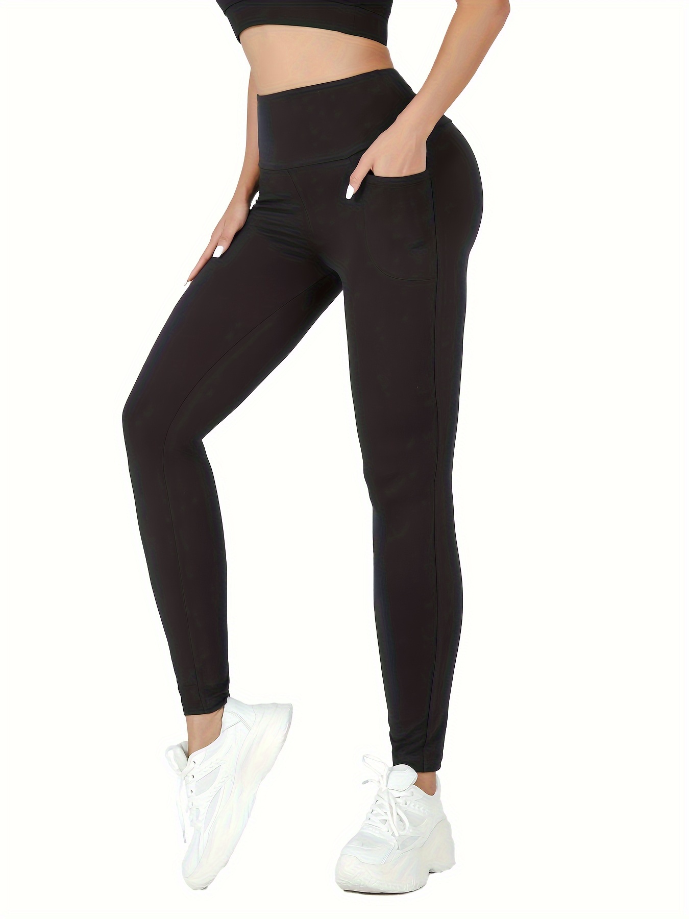 Women High Waisted Yoga Pants Tight Workout Leggings with Pockets