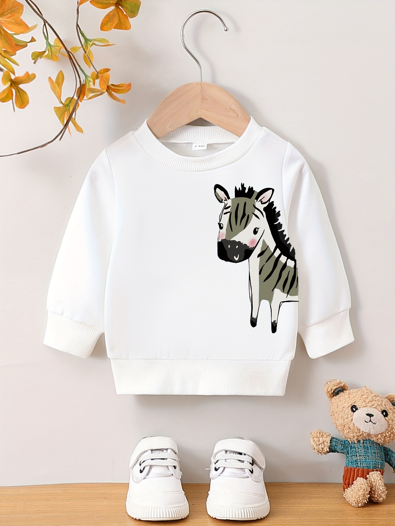 Baby Boys Casual Cute Excavator Pullover Sweatshirt For - Temu Canada