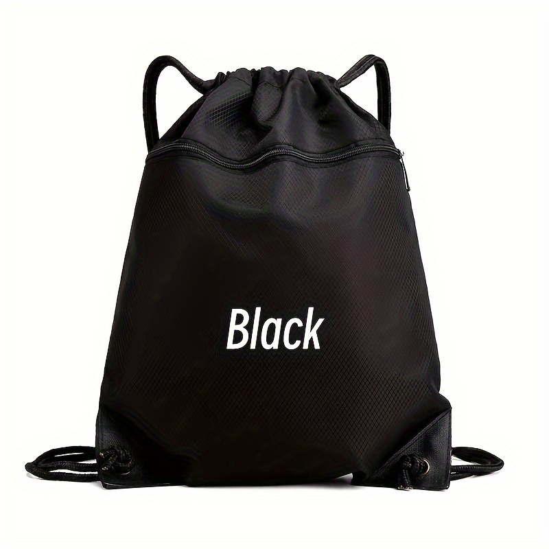 TEMU Drawstring Backpack, Gym Backpack, Swimming , 13.38 X 17.32 Inches, Pack Of 1, Assorted Colors