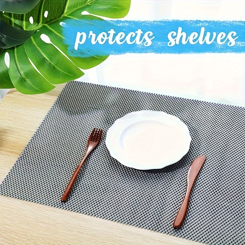 Shelf Liners, Shelf Cabinet Liner Sheet, Non Adhesive Drawer Liner, Strong  Grip Non Slip Shelving Liner, For Kitchen Cabinets, Storage, Drawers,  Shelves, Kitchen Supplies - Temu