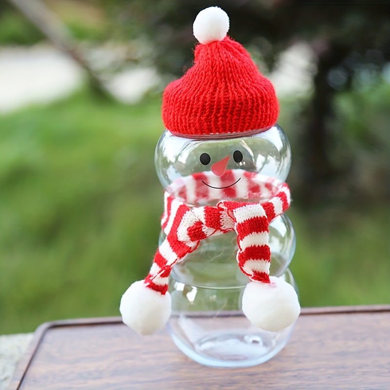 Christmas Disposable Drinking Straws Christmas Snowman Red - Temu