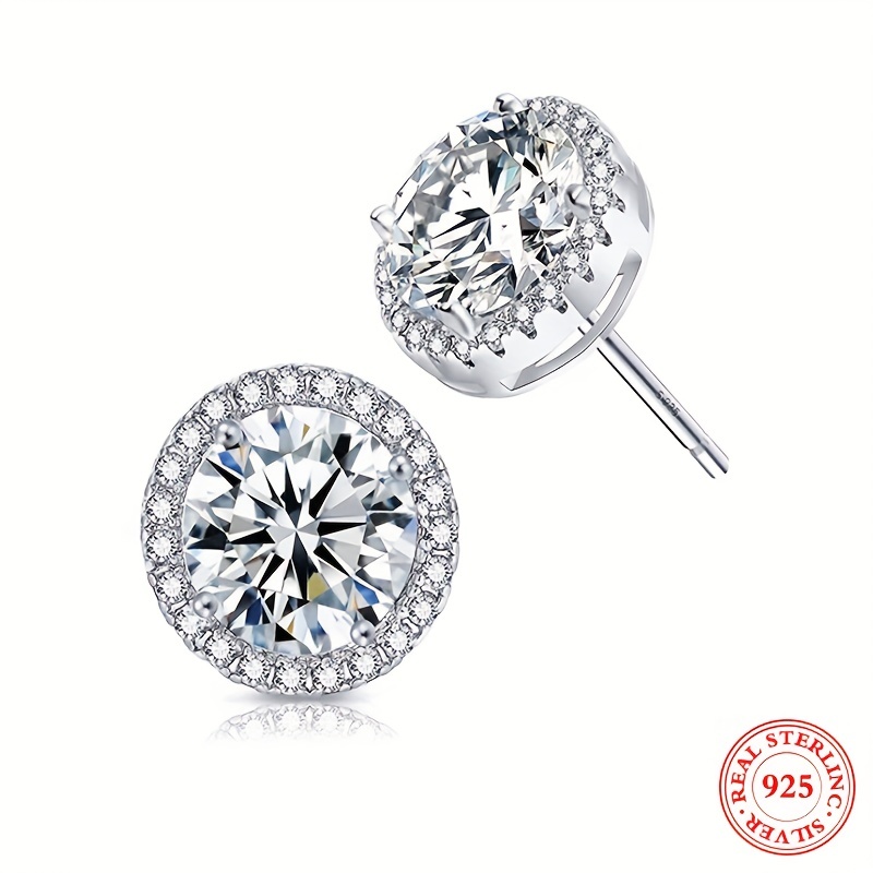 Lilie Ohrringe Aus 925 Sterling Silber – Hypoallergen, Für Frauen, Mit Geschenkbox