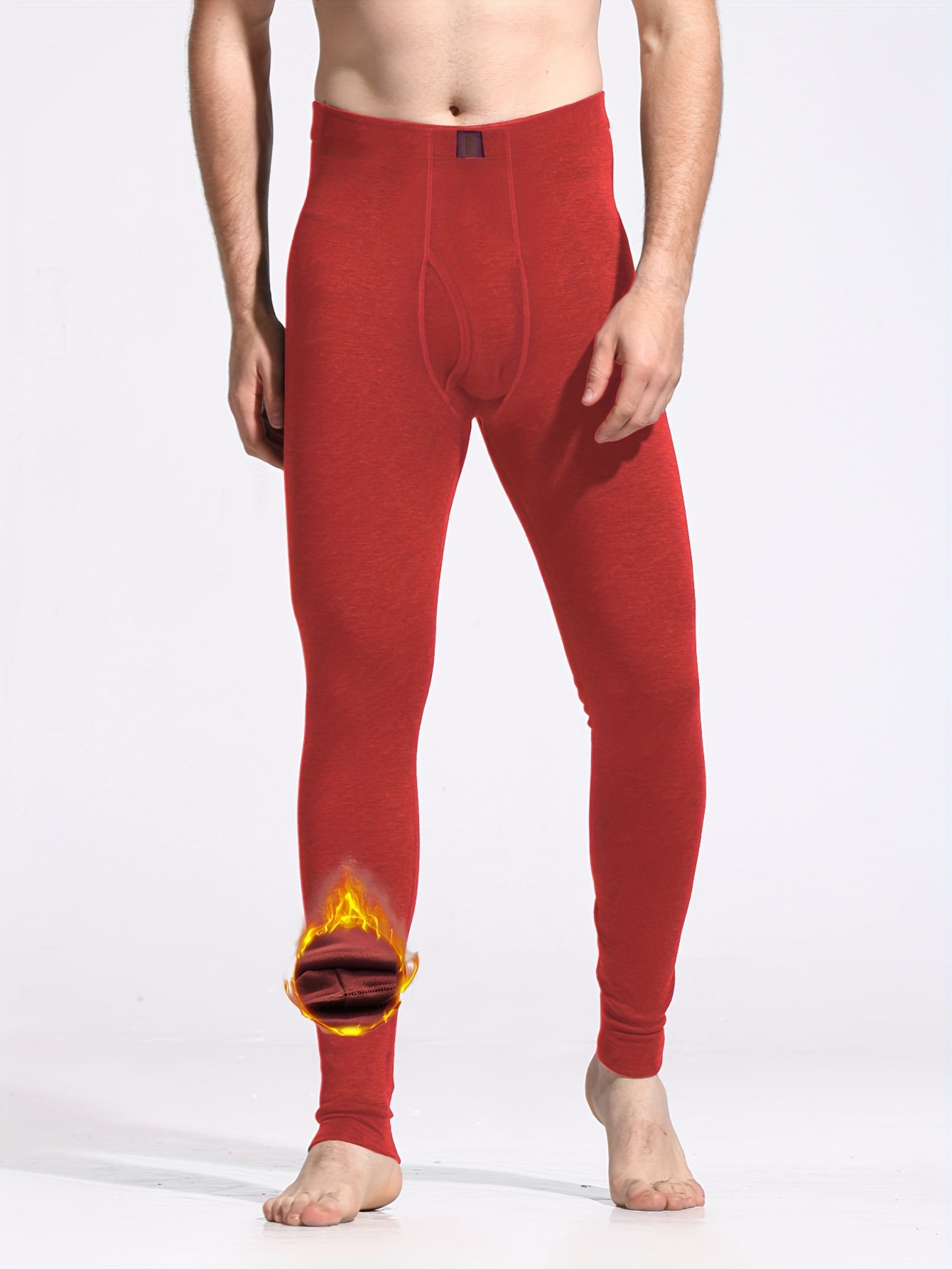 Men's Thermal Underwear Ultra Soft Trousers Bottoming Warm - Temu