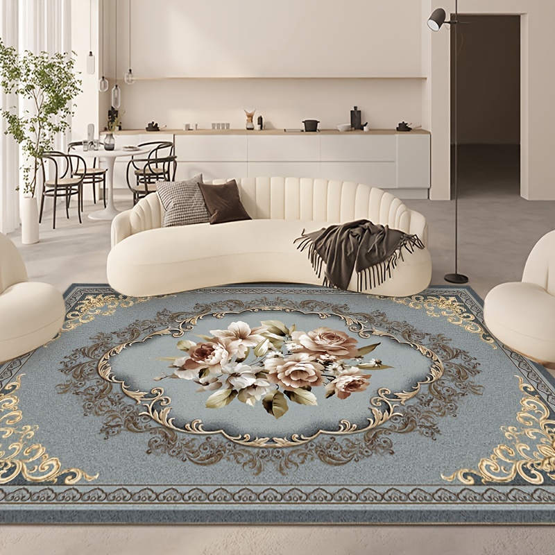 Cute Dog Pattern Area Rug Fashion Comfortable Indoor And - Temu
