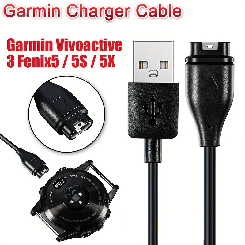 Acheter Câble de cordon de données adaptateur de chargeur USB pour montre  Garmin Fenix ​​5 5X 5s 6 6X PRO